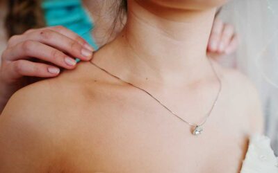 Collana punto luce in diamanti: eleganza e charme
