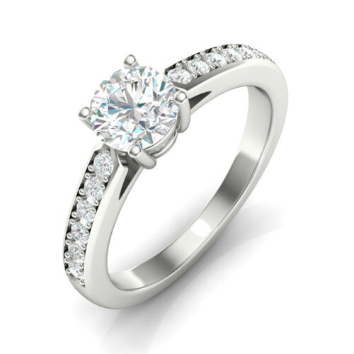 anello fidanzamento Cartier con diamante solitario