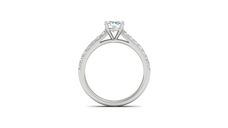 anello solitario cartier con diamanti