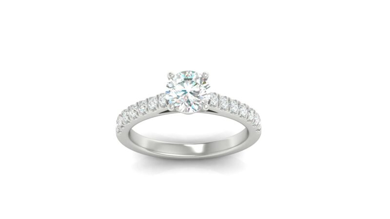 anello solitario cartier con diamanti