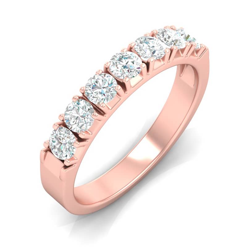veretta 7 diamanti oro rosa
