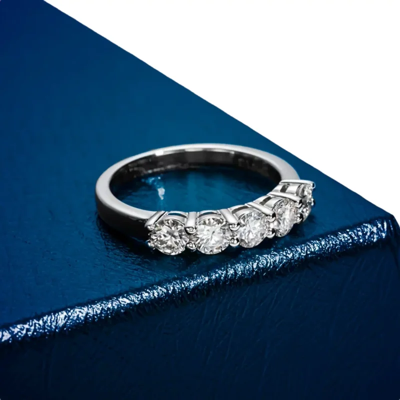 anello diamanti modello veretta a diamanti
