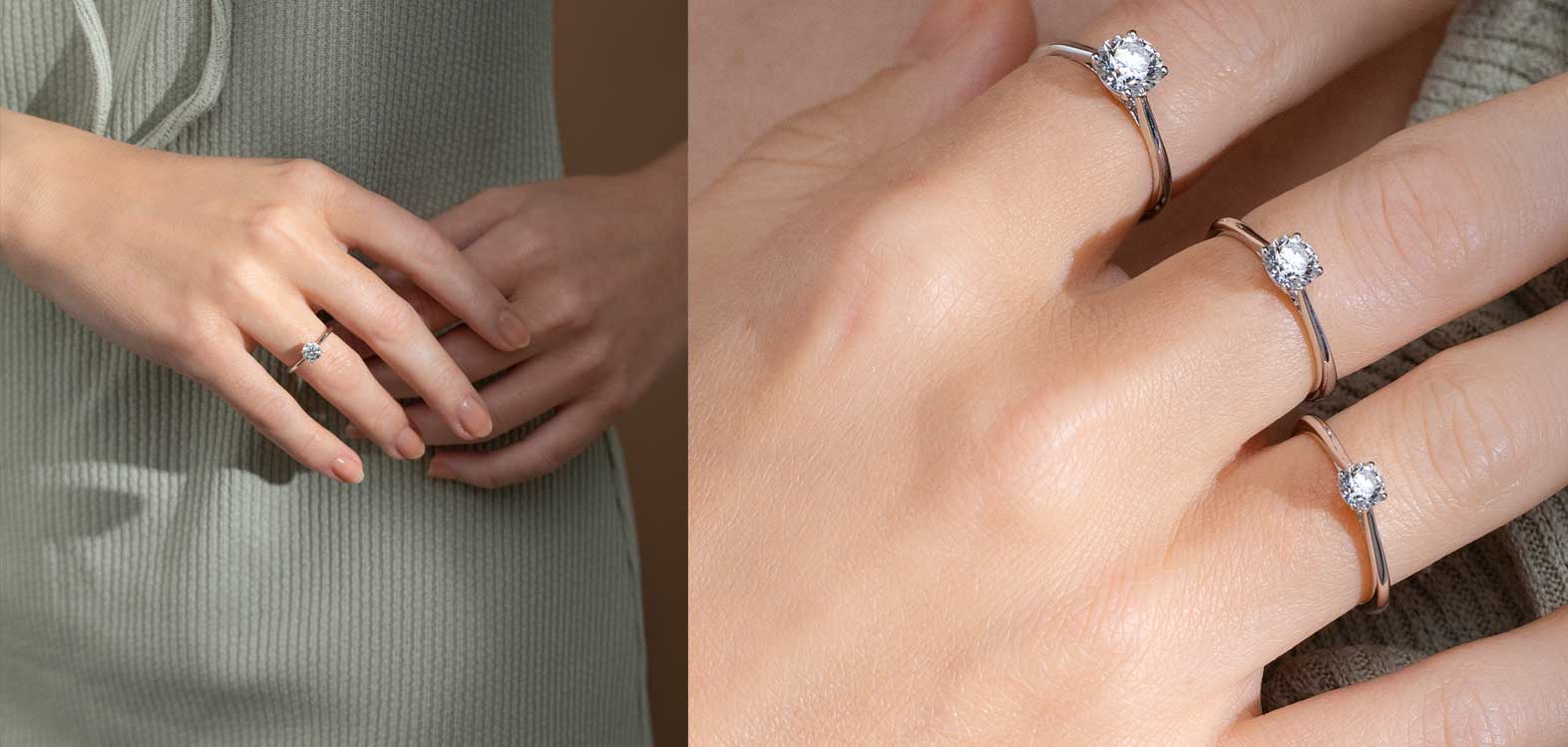 anello fidanzamento Cartier con diamante solitario