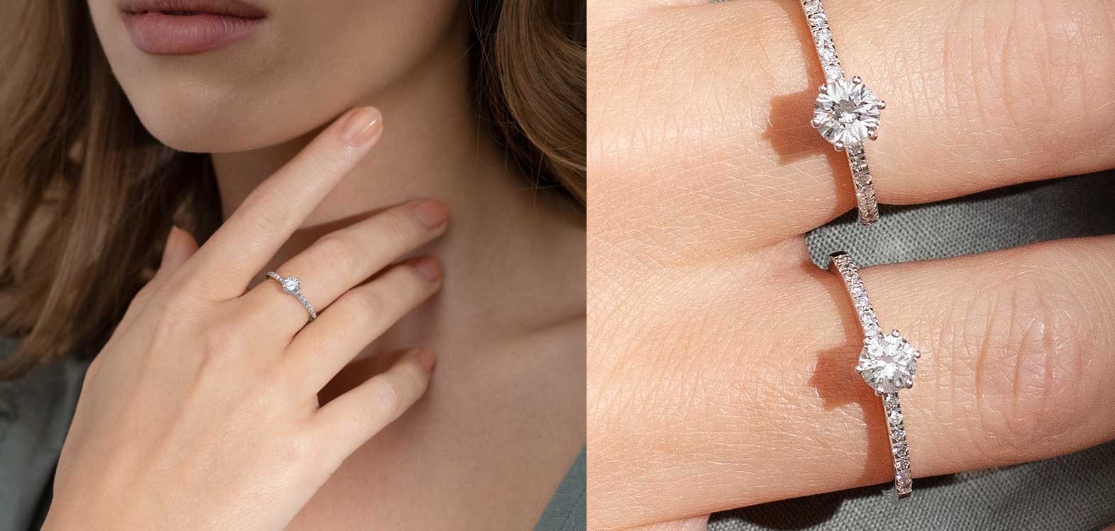 anello fidanzamento tiffany con diamanti sul gambo