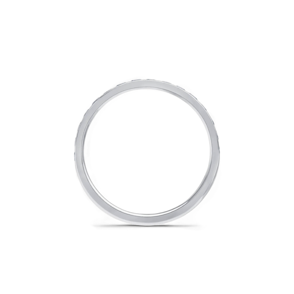 Anello Veretta Eternity a Binario